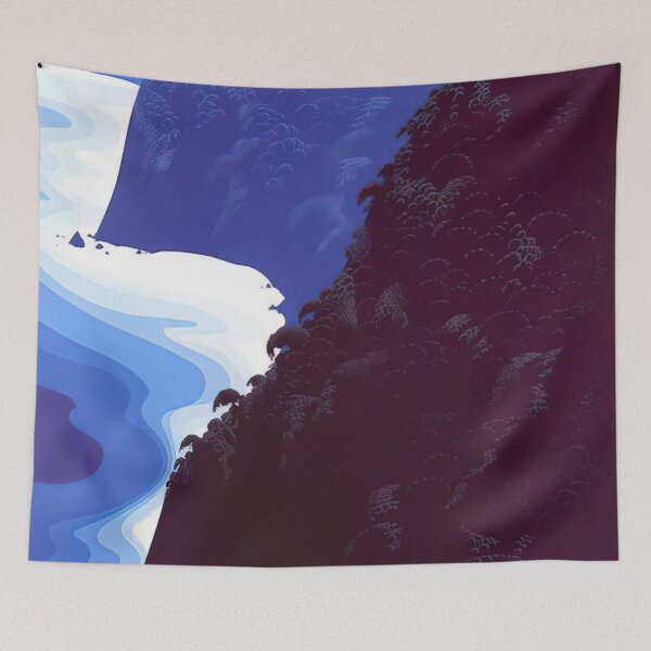 Item preview, Eyvind Earle - Blue Big Sur designed and sold by meldefiart.