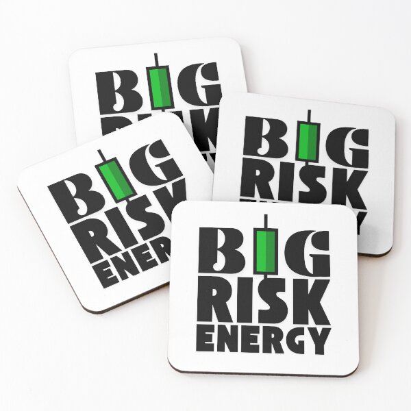 Item preview, Big Risk Energy – Minimalist Green Candle Design designed and sold by ChartedLife.
