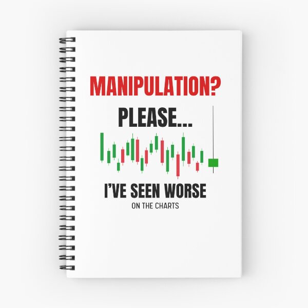 Item preview, Manipulation? Please! I’ve Seen Worse on the Chart (Green candle on white) – Designed for Traders designed and sold by ChartedLife.