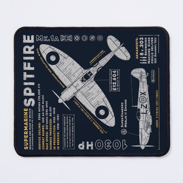 Item preview, Supermarine Spitfire designed and sold by 909 Apparel®.