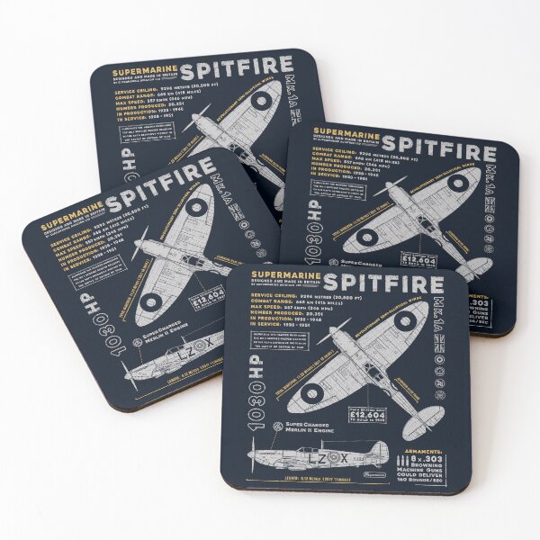 Artikelvorschau, Supermarine Spitfire entworfen und verkauft von 909 Apparel®.