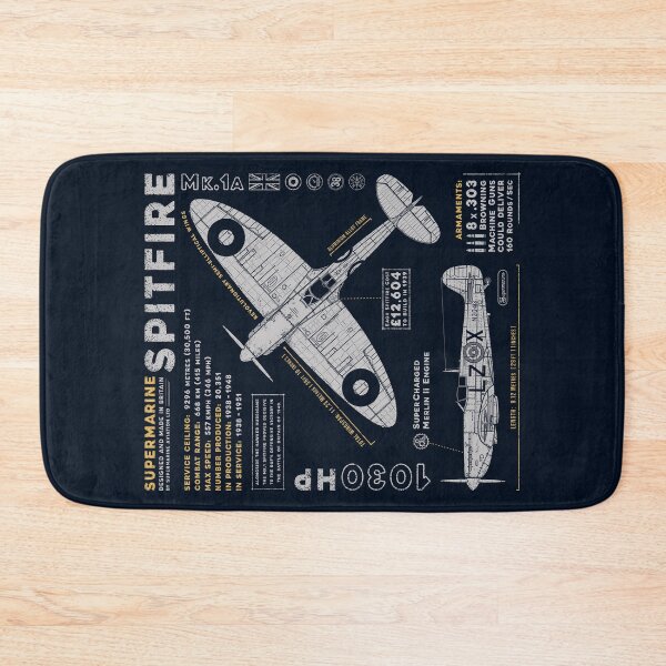 Item preview, Supermarine Spitfire designed and sold by 909 Apparel®.