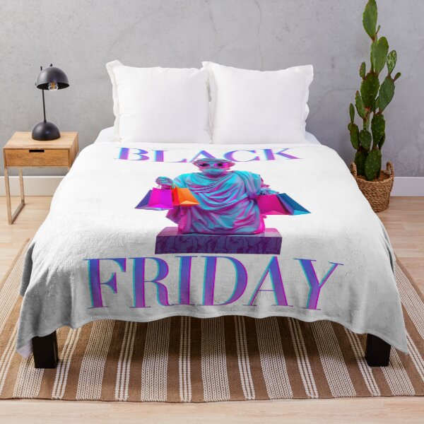 Item preview, Vaporwave Aesthetic Greek Statue Shopping - Black Friday Streetwear designed and sold by POCOTO3.