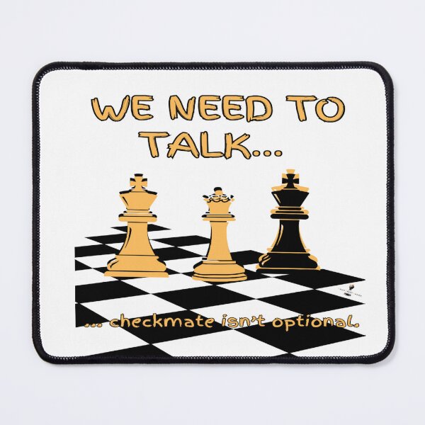 Item preview, Checkmate Isn’t Optional — Regal Reckoning designed and sold by PawnShiftGoods.