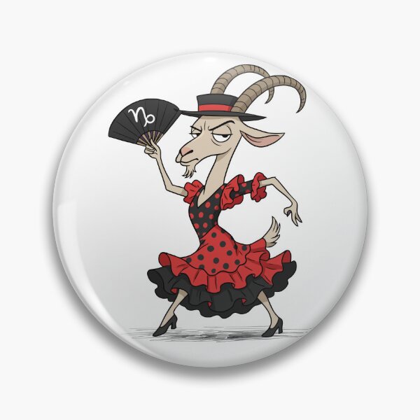 Item preview, Funny Capricorn Flamenco dancer designed and sold by D - Magic.