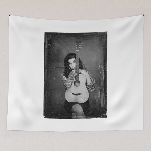 Item preview, Amy Winehouse and Guitar designed and sold by Altaf Aji.