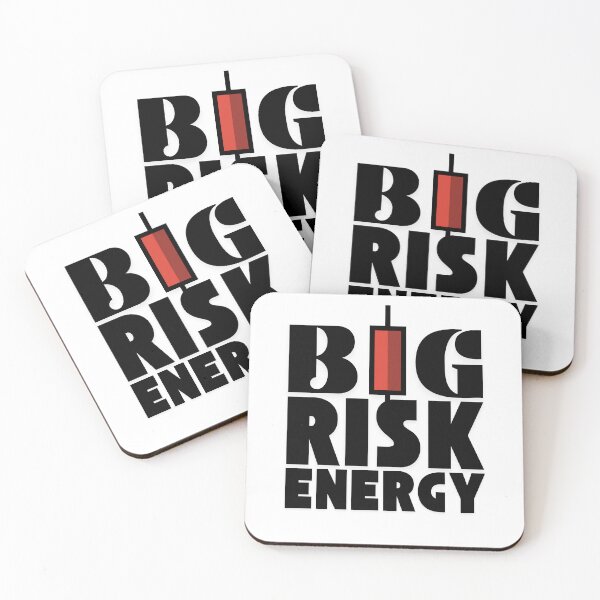 Item preview, Big Risk Energy – Minimalist Red Candle Design designed and sold by ChartedLife.