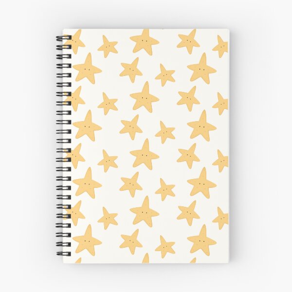 Item preview, Seaside Starfish Pattern Cute Yellow Ocean Print designed and sold by Porpor Artwork.