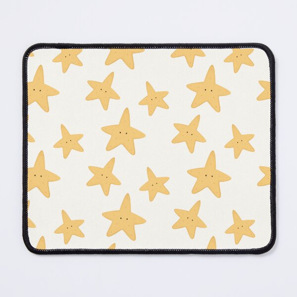 Item preview, Seaside Starfish Pattern Cute Yellow Ocean Print designed and sold by Porpor Artwork.