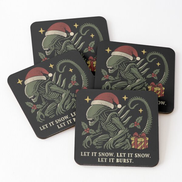 Item preview, Funny Christmas Alien Xenomorph designed and sold by ChunkByChunk.