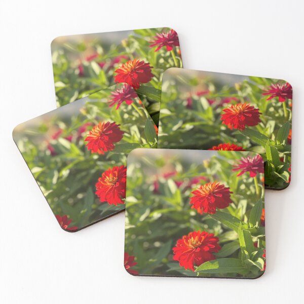 Item preview, Zinnias designed and sold by WildHorizonArt.