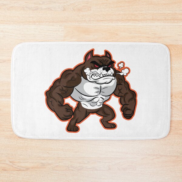 Item preview, Cartoon Style Angry Pitbull Fighter designed and sold by Brainstorming99.