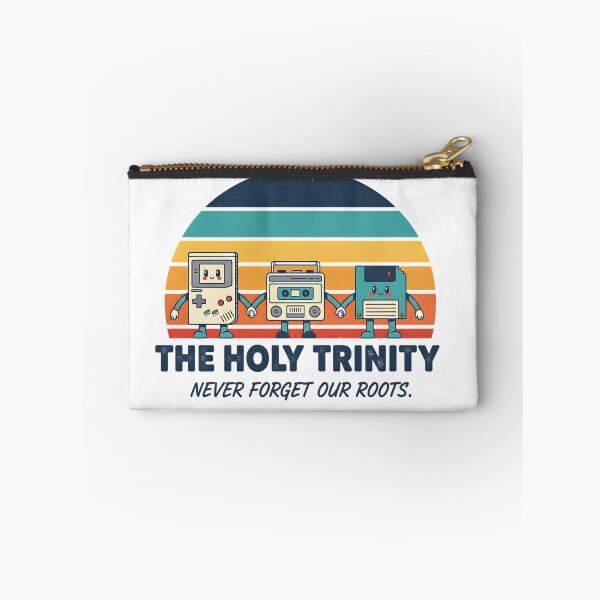 Item preview, The Holy Trinity – Never Forget Our Roots – Retro Gaming & Media Design designed and sold by FGprints.
