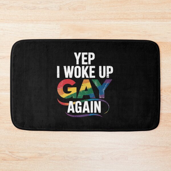 Item preview, Woke Up Gay Pride Rainbow Queer Gay Party LGBTQ designed and sold by MaryoKing.