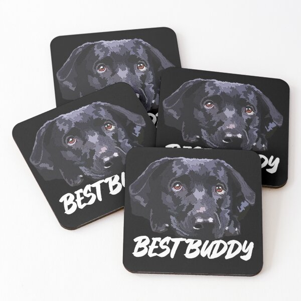 Item preview, Best Buddy Black Lab Dog designed and sold by Just-Arts-4U.