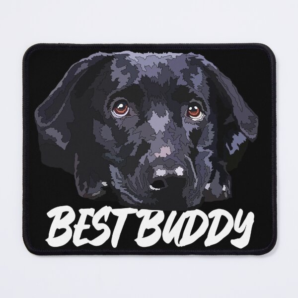 Item preview, Best Buddy Black Lab Dog designed and sold by Just-Arts-4U.