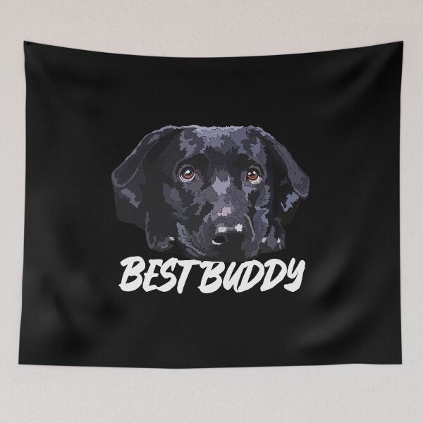 Item preview, Best Buddy Black Lab Dog designed and sold by Just-Arts-4U.