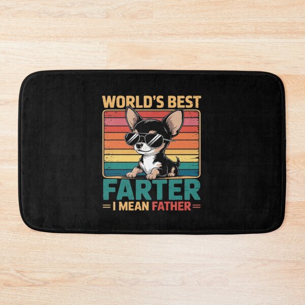 Item preview, World's Best Farter I Mean Father Fathers Day Dad Dog designed and sold by MaryoKing.