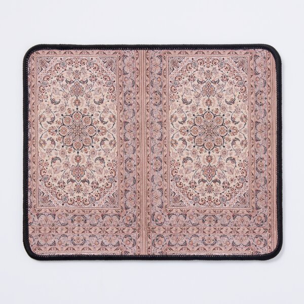 Item preview, Vintage Pink Persian Rug Design | Classic Oriental Carpet with Floral Medallion | Elegant Home Decor designed and sold by meepmeep52.