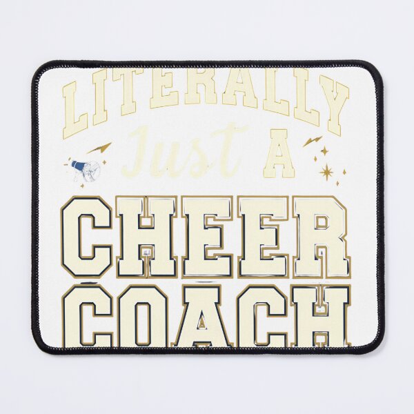 Item preview, Literally Just A Cheer Coach T-Shirt | Funny Cheer Coach Tee | Retro Bow Cheerleading Aesthetic designed and sold by GAIDREDA.