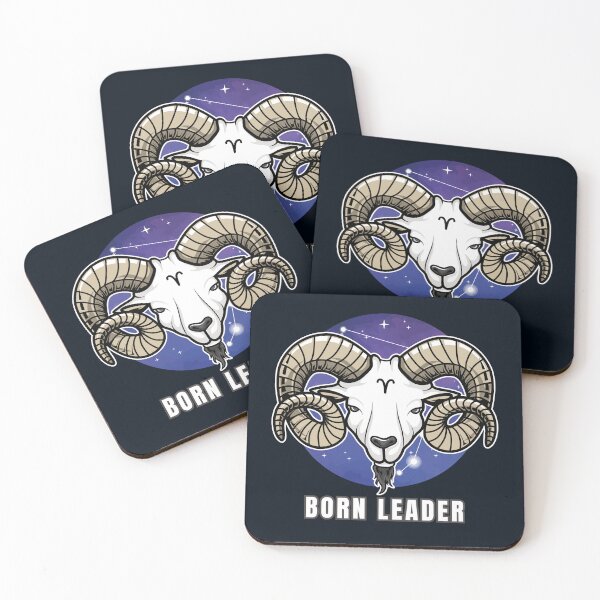 Item preview, Born Leader – Aries Zodiac Design designed and sold by FLOOVOStudio.