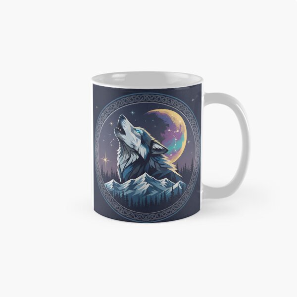 Item preview, Wolf Howling at Moon designed and sold by ColorStyles.