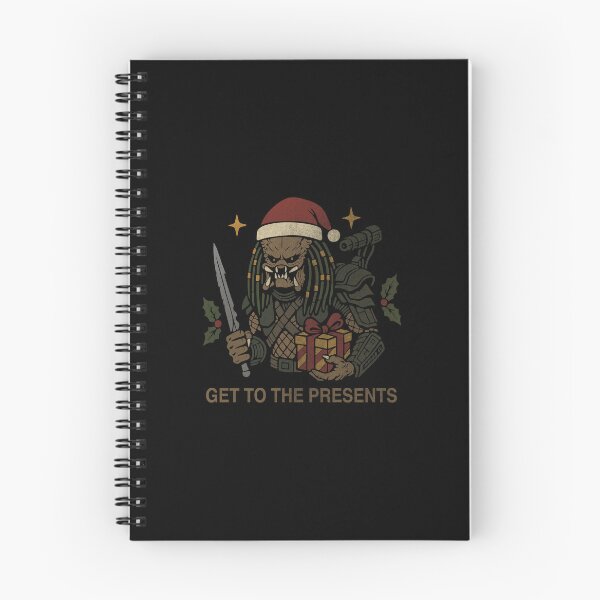 Item preview, Predator Christmas Get To The Presents designed and sold by ChunkByChunk.