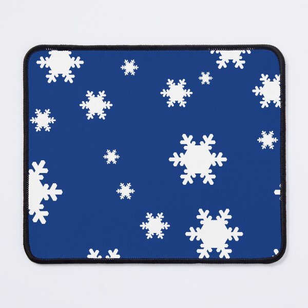 Item preview, Snow Flakes on dark blue designed and sold by TerenceLacey.