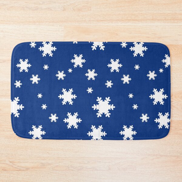 Item preview, Snow Flakes on dark blue designed and sold by TerenceLacey.