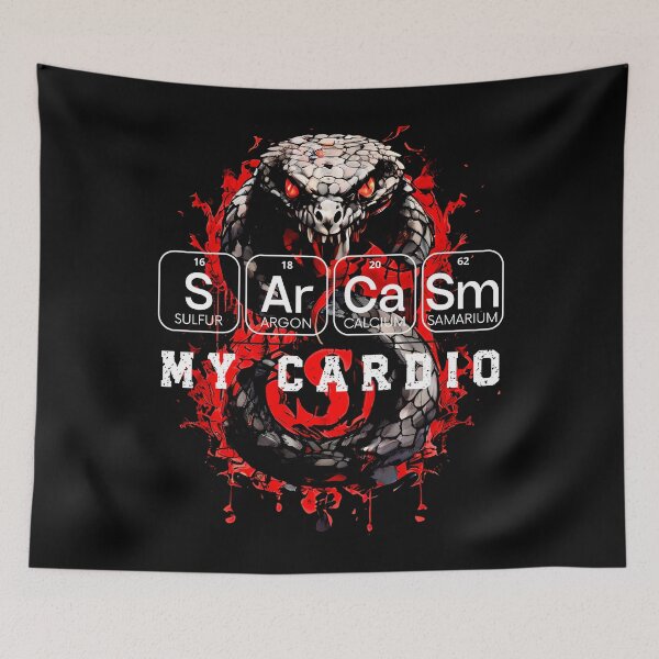 Item preview, Sarcasm – My Cardio designed and sold by Doodle-Bloom.