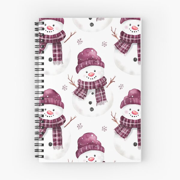 Item preview, Watercolor Snowmen in Winter Woods designed and sold by Lili-Raes' Shoppe.