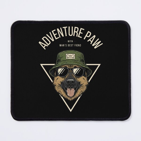 Item preview, Adventure Paw Cool Dog Outdoor Camping Shirt designed and sold by EzZtudio.