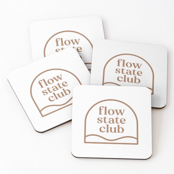 Item preview, Flow State Club Tee | Minimalist Yoga Shirt | Studio Flow Collection designed and sold by PapaAli.
