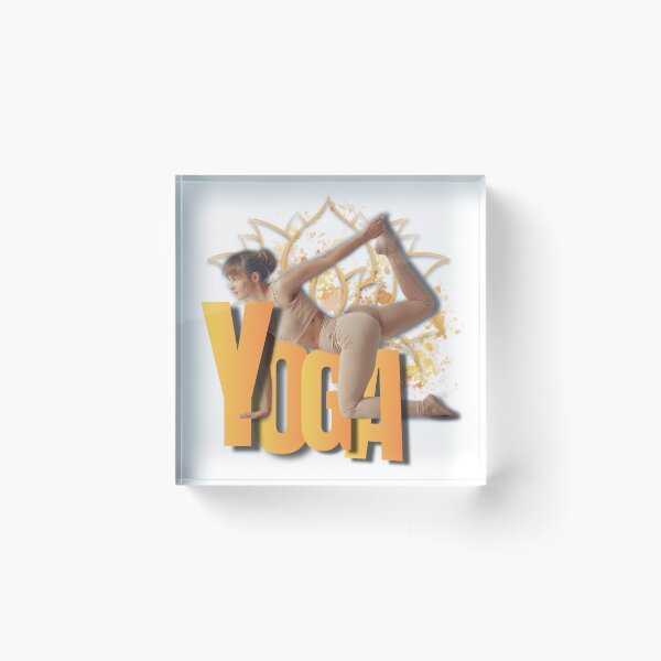 Item preview, Calm yoga flow - warm yellow & beige harmony designed and sold by Sylviap Studio.