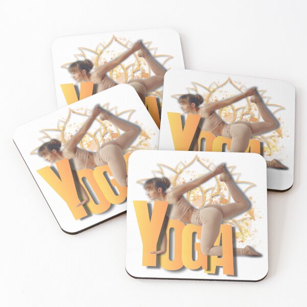 Item preview, Calm yoga flow - warm yellow & beige harmony designed and sold by Sylviap Studio.