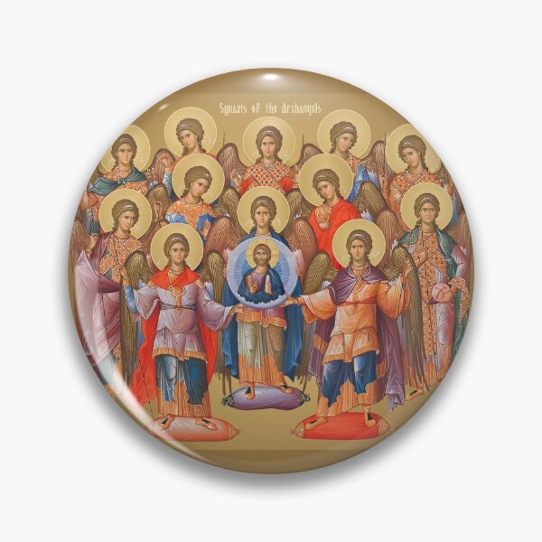 Item preview, icon Synaxis Synaxis of the Archangels, Orthodox icon designed and sold by orthodox-icon.