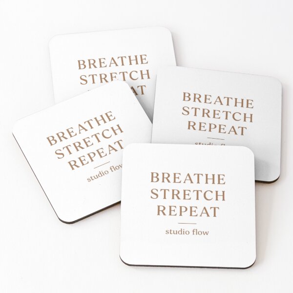 Item preview, Breathe Stretch Repeat Tee | Yoga and Pilates Shirt | Studio Flow Collection designed and sold by PapaAli.