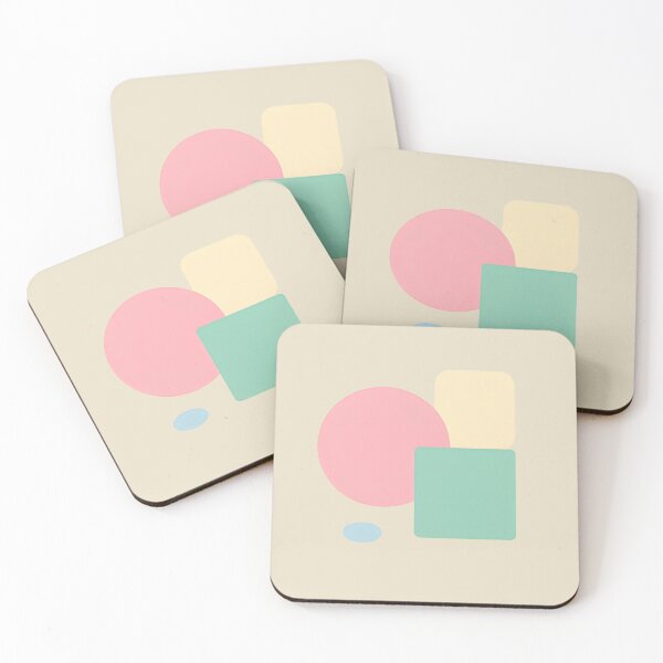 Item preview, Flat Pastel Shapes designed and sold by SignumShop.