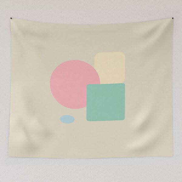 Item preview, Flat Pastel Shapes designed and sold by SignumShop.