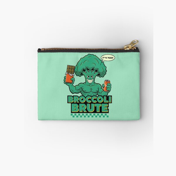 Item preview, Broccoli Brute - Funny Strong Vegetable Cartoon designed and sold by AwesomeBeyondLimits.