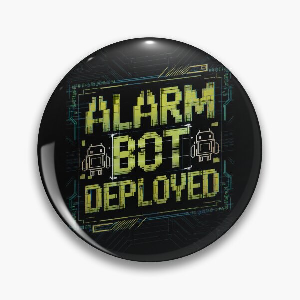Item preview, Killjoy "Alarm Bot Deployed" Valorant Sentinel FPS Art designed and sold by pixelpopplanet.