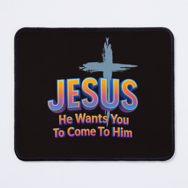 Item preview, Multicolor 3D Jesus Typography – Inspirational Christian Quote designed and sold by Tadeusz1.