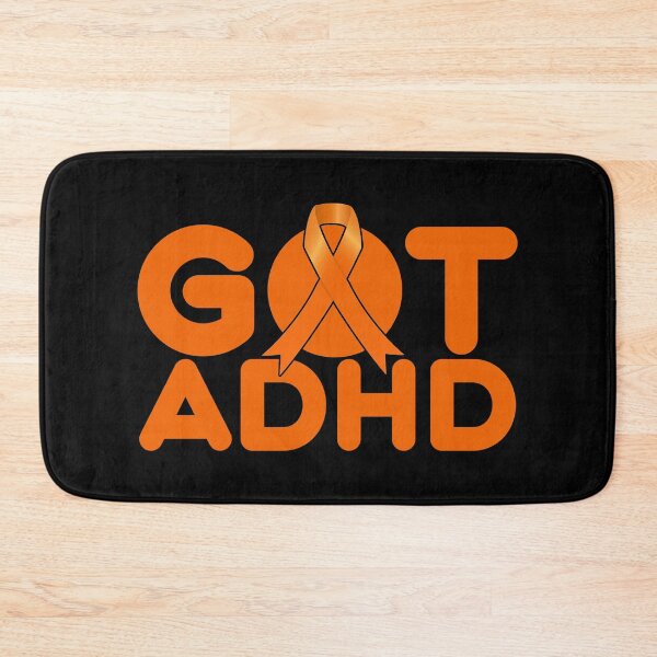 Item preview, Got ADHD – Orange Awareness Ribbon Support Design designed and sold by JA World - Art & Design.