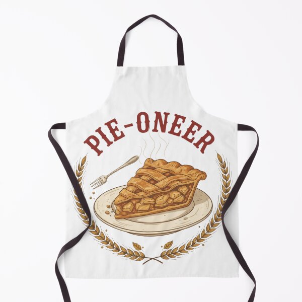 Item preview, Pie-Oneer Pun - Funny Pumpkin Pie Thanksgiving Dessert Art designed and sold by VandalMuse.