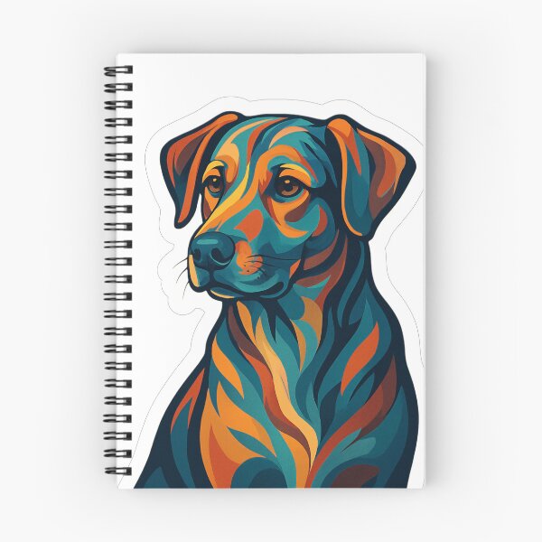 Item preview, Dog Absctract Digital Art designed and sold by Pinpondesigns.