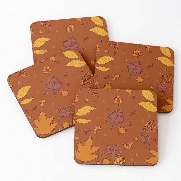 Item preview, Autumn Leaves Seamless Pattern designed and sold by M3PicsStudio.