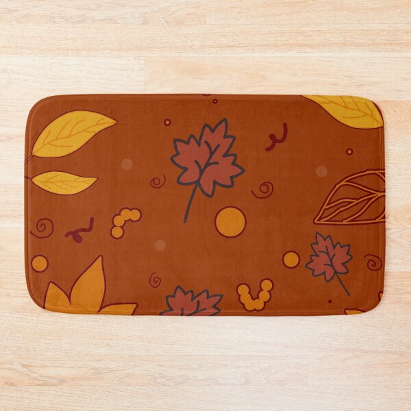 Item preview, Autumn Leaves Seamless Pattern designed and sold by M3PicsStudio.
