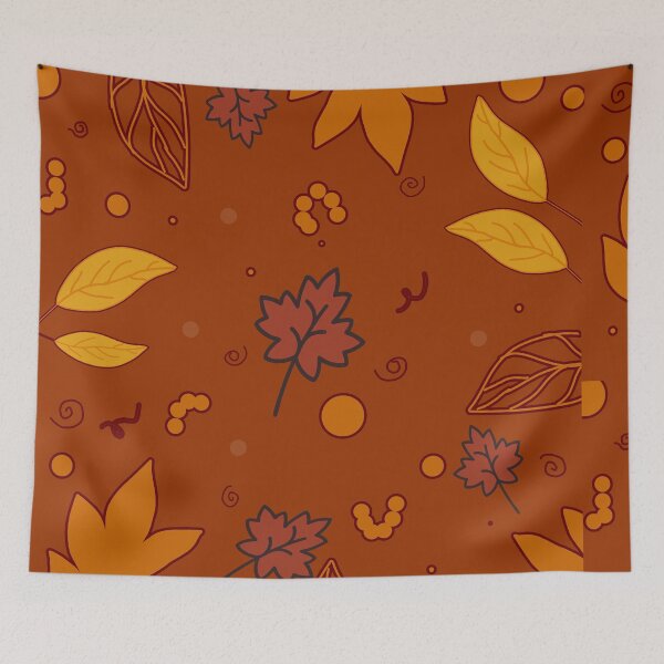 Item preview, Autumn Leaves Seamless Pattern designed and sold by M3PicsStudio.