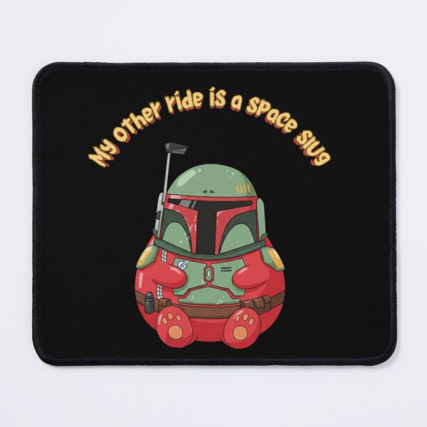 Item preview, Kawaii Boba Fett Bubble - Cute Mandalorian Chibi Art designed and sold by RokaWorld.