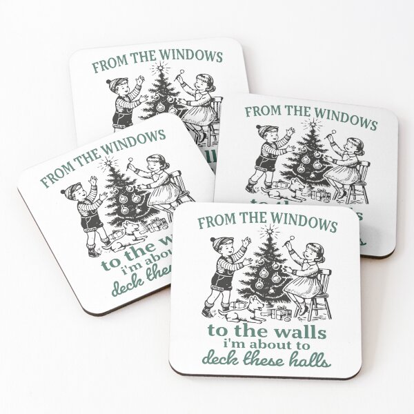 Item preview, From The Windows to Walls I'm About Deck These Halls Xmas designed and sold by BaidenNeta.